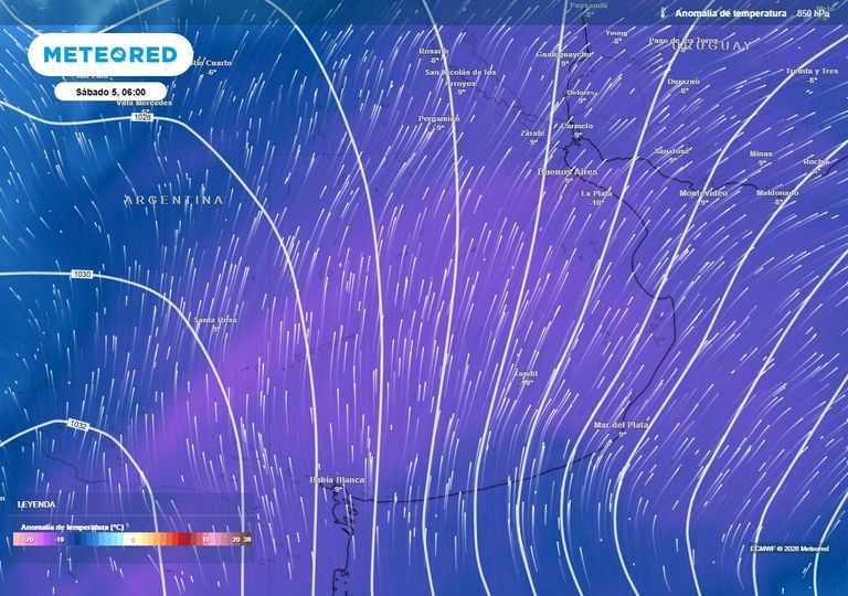 Vuelve esta semana el frio polar a Buenos Aires: este ser&aacute; el d&iacute;a m&aacute;s helado