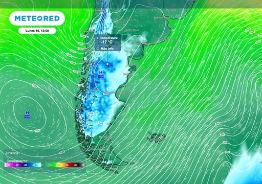 Vuelve la nieve a Bariloche mientras persisten las nevadas sobre Neuqu&eacute;n y el oeste de R&iacute;o Negro