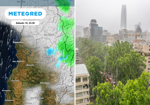 &iquest;Vuelven las lluvias a la RM? Santiago pasar&aacute; de casi 30 &deg;C al regreso de las nubes y probables chubascos