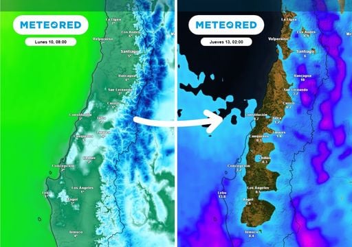 Vuelven las lluvias a la zona central de Chile tras una ola de ma&ntilde;anas con temperaturas bajo cero