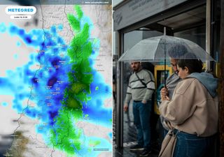 ¿Vuelven las lluvias al Gran Santiago la próxima semana? Sorprendente actualización de Meteored para toda la capital