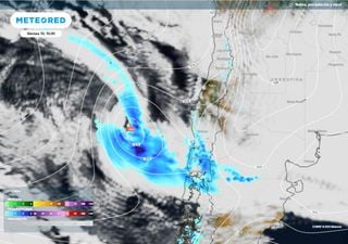 Vuelven las precipitaciones a la zona central: Hasta 13 mm se podrían acumular en estas regiones