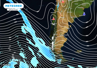 Vuelven las precipitaciones esta semana, incluso con probabilidad de que lleguen al centro norte de Chile