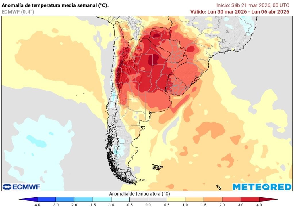 Se anticipa una próxima semana calurosa para la época, en Buenos Aires y gran parte del centro y norte del país.