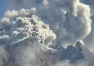 Volcanoes erupt across the world: videos from Japan to Mexico