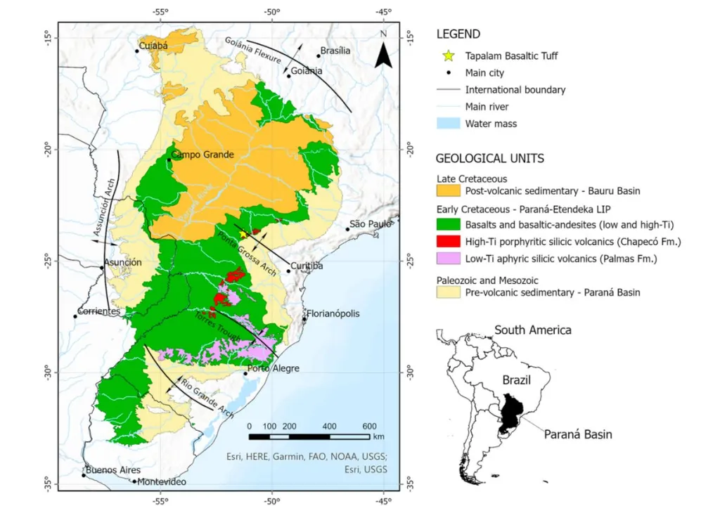 província geológica Paraná-Etendeka