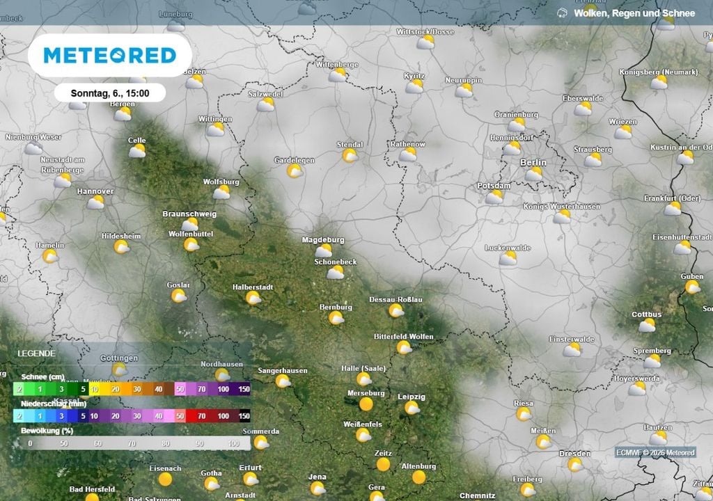 Bei viel Sonnenschein findet heute die Landtagswahl in Sachsen-Anhalt statt.