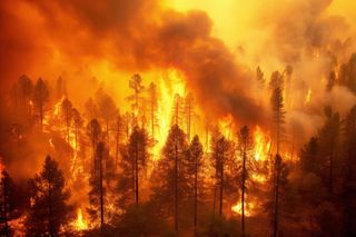 Waldbrände in Bolivien: Trockenhein und extreme Hitze!