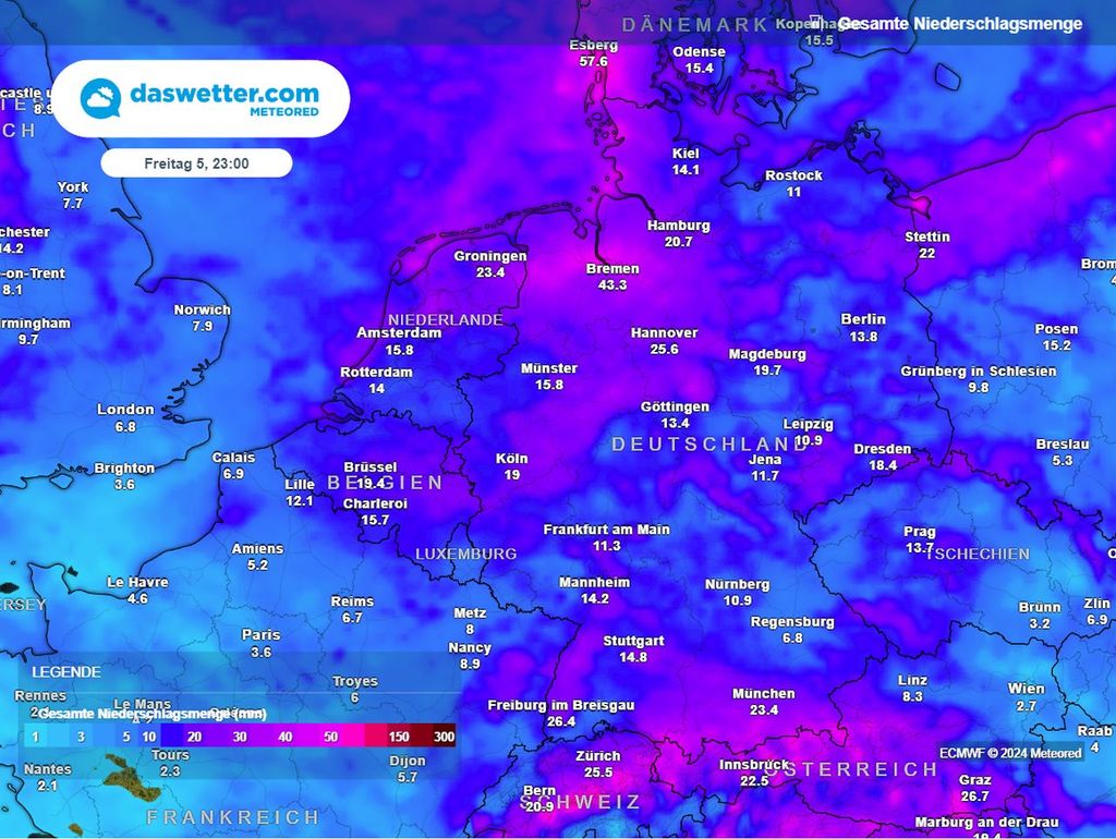 regen, deutschland, nass