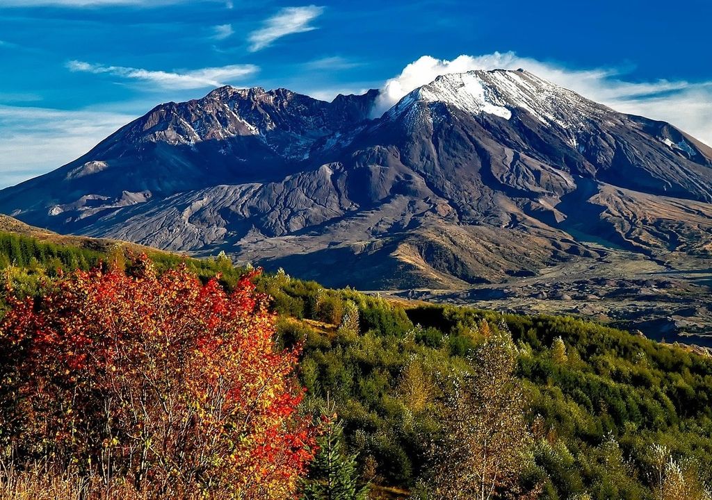 Vulkane wie der Mount St. Helens in den USA führen zuweilen ruhige Lava. Bild: Pixabay Vulkane wie der Mount St. Helens in den USA führen zuweilen ruhige Lava. Bild: Pixabay