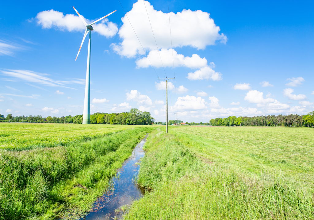 Deutschland, Windräder, Ostwind, Bewegung