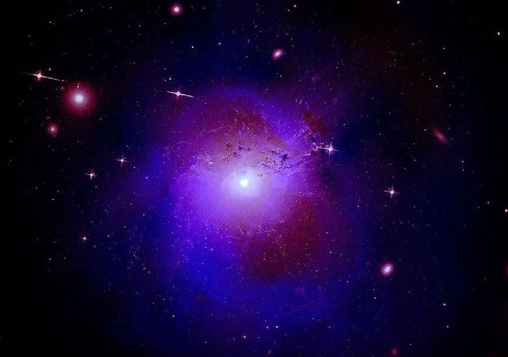 imagen espacial realizada con rayos X imagen espacial realizada con rayos X