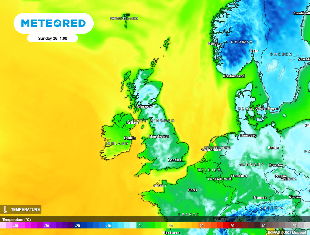 Weather for the UK this weekend temperatures plummeting as freezing