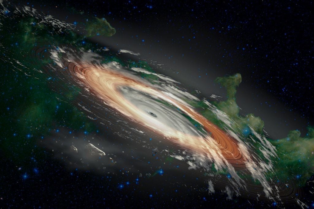 La mayoría de las galaxias contienen en su núcleo un agujero negro supermasivo, pero aún no se entienden por completo los procesos de interacción.