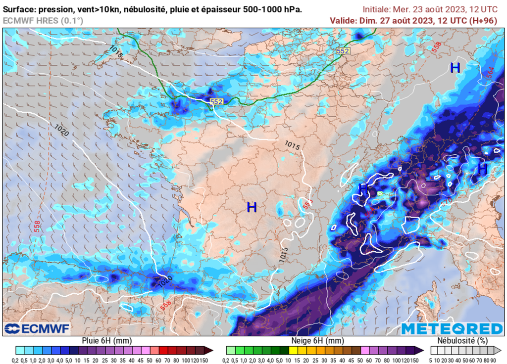 Les orages sont annoncés tout au long du week-end avec des intensités parfois violentes.