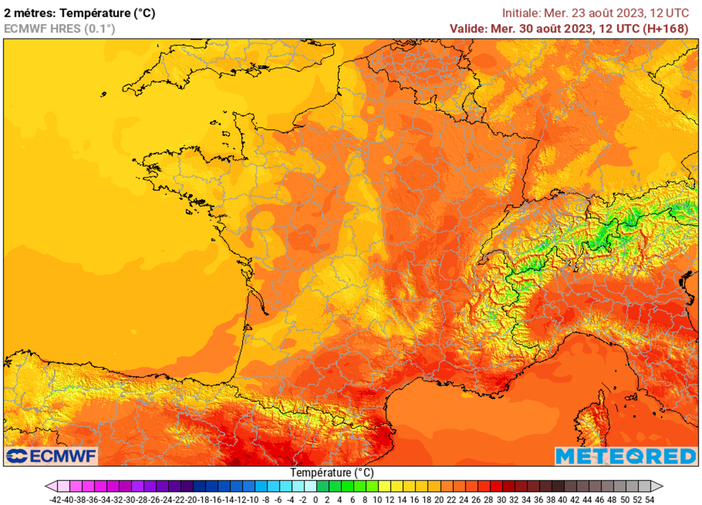 Petite douceur en prévision la semaine prochaine avec plusieurs passages pluvieux.