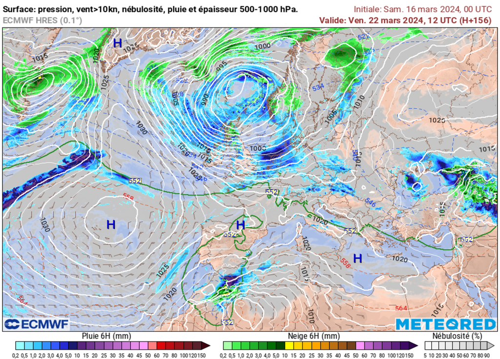 Fraîcheur et humidité sont à prévoir en fin de semaine prochaine.