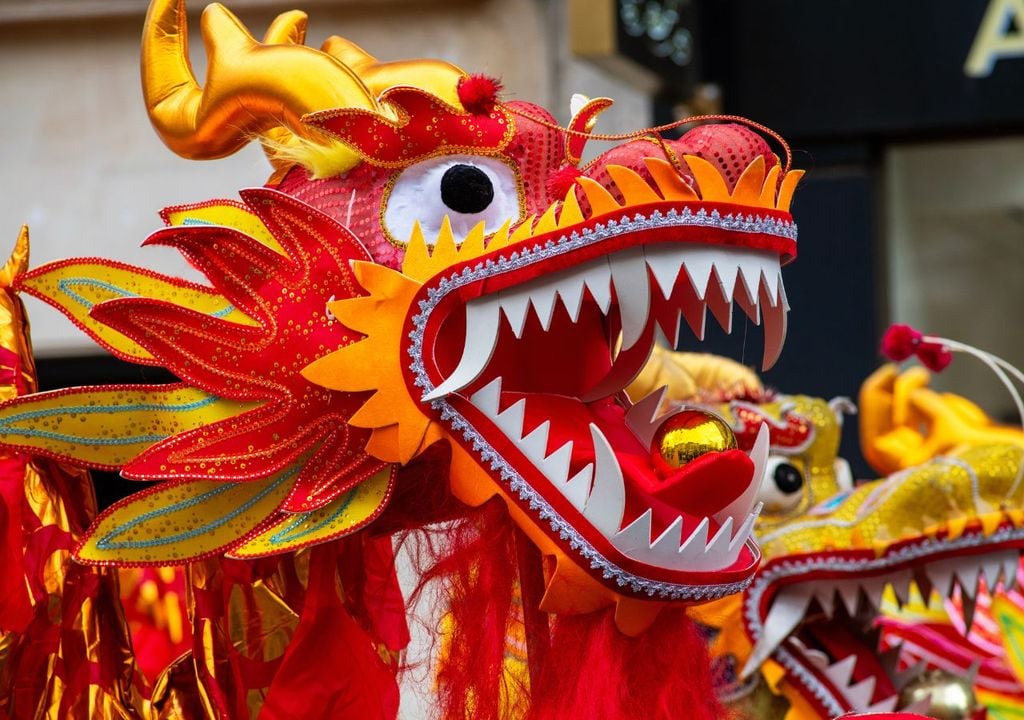 Le maschere tipiche del Capodanno Cinese