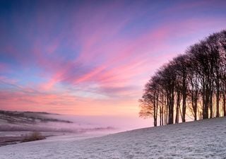 Snow forecast for Scotland and England, with risk of freezing fog