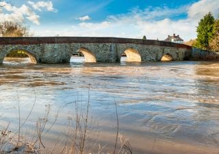 Heavy rain brings more UK flood warnings ahead of changeable weekend