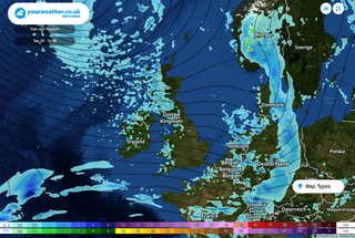 Yellow warnings as wet and windy weather hits UK, but sunshine lies in wait