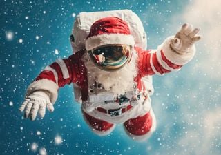 Weihnachten im All: Astronauten feiern mit Santa-Hüten – aber wie kamen die ins All?