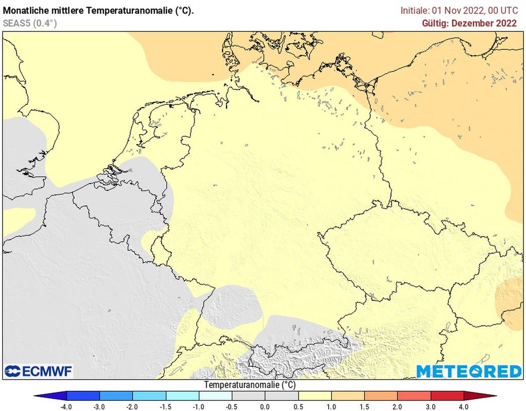 ecmwf, dezember, zu warm