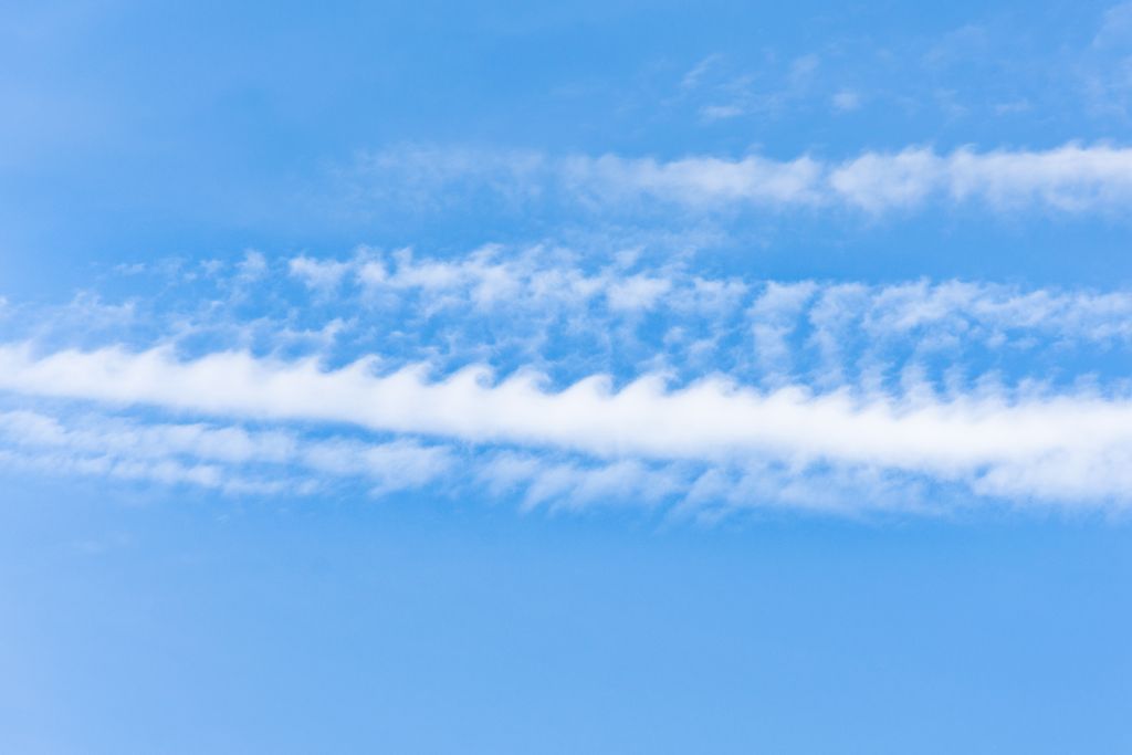 Kelvin-Helmholtz Instabilität, Wolken