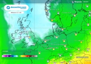 Ein Kaltlufteinbruch trifft auf Deutschland und sorgt für einen Temperatursturz! Die Wettervorhersage für nächste Woche