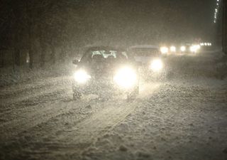 Heute Schneesturm: Dimitrios bringt Schneeverwehungen!