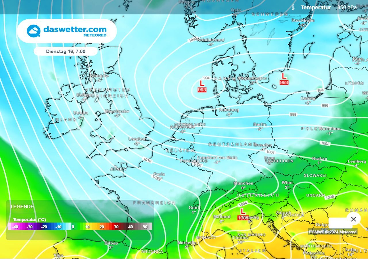 Polarluftvorstoß nächste Woche in Deutschland Ist der Frühling schon