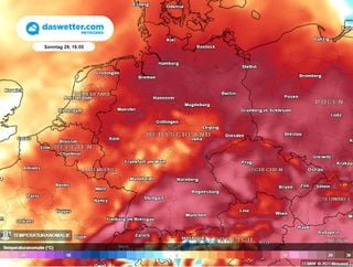 Achtung Sturmgefahr und starker Regen, ab im Süden fast nochmal spätsommerlich und ungewöhnlich Wärme!