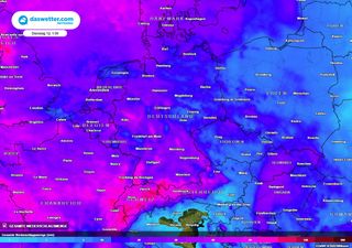 Chaotische Wetterlage am Freitagmorgen erwartet! In Teilen von Deutschland wird es spiegelglatt, danach Tauwetter!