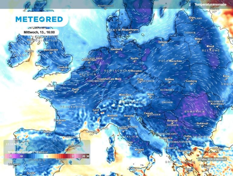 Wetter-Experte warnt: &bdquo;Polarluft im Anmarsch!" Nach Eisheiligen-Frost droht jetzt die Schafsk&auml;lte