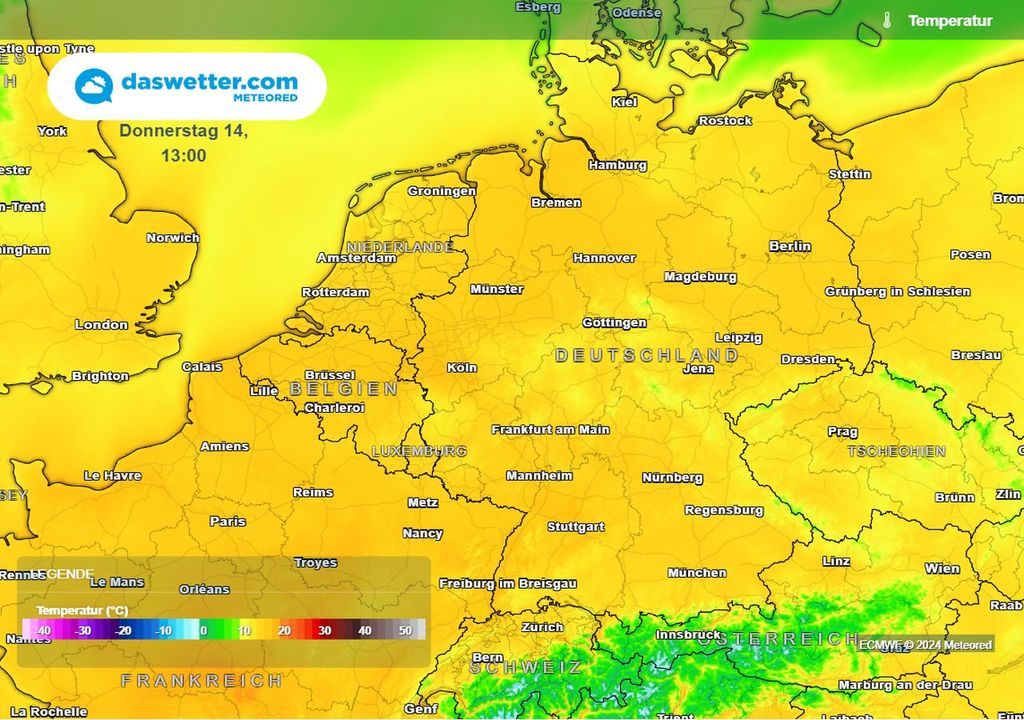 frühling, wetter, deutschland