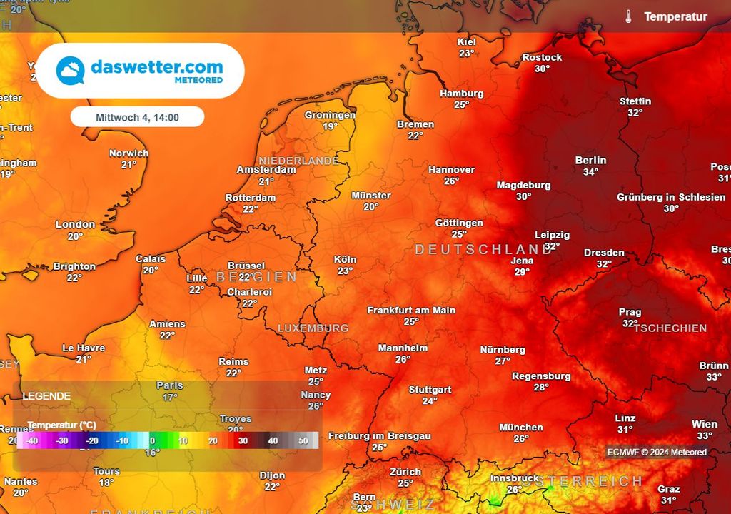 sommer, hitze, september