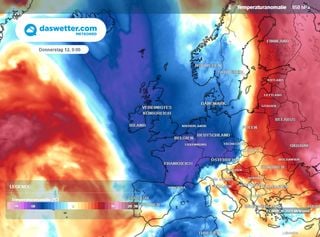 Wetter in Deutschland: Über 2 Meter Neuschnee und katastrophale Niederschlagsmengen auf den Meteored-Wetterkarten