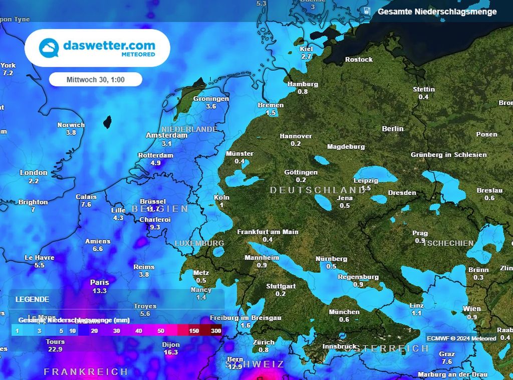 regensummen, deutschland, trocken