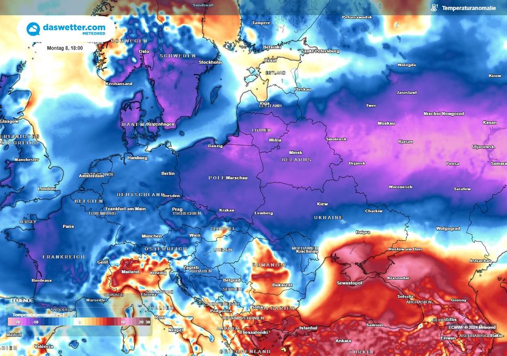eisige kälte, europa, winter eisige kälte, europa, winter