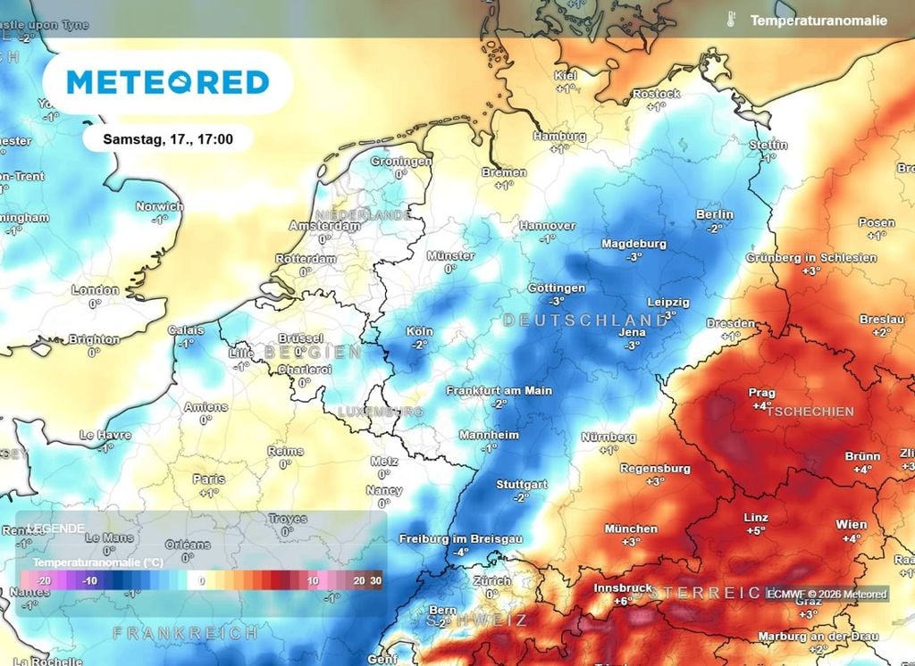 wetter, zu kalt, samstag Keine 24 Stunden nach dem sehr warmen Freitag fallen die Temperaturen am Samstag in ein tiefes Loch: Es wird deutlich "zu kalt".