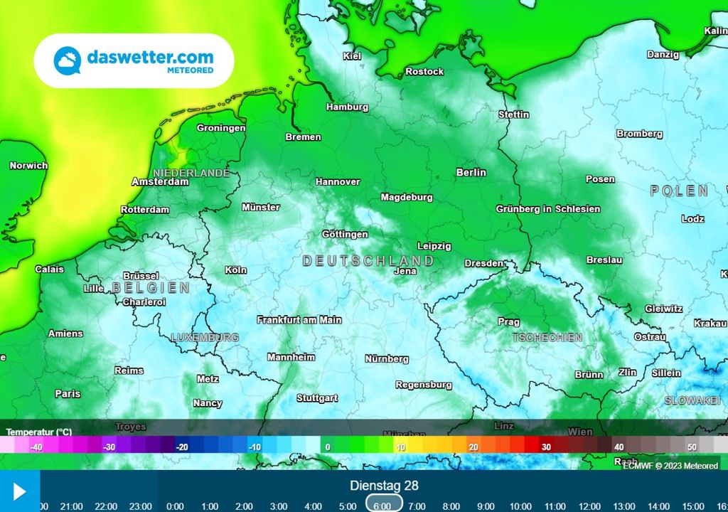 kalt, Dienstagmorgen, deutschland