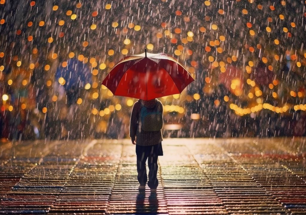 Herbstspaziergänge, Regen, Niederschlag