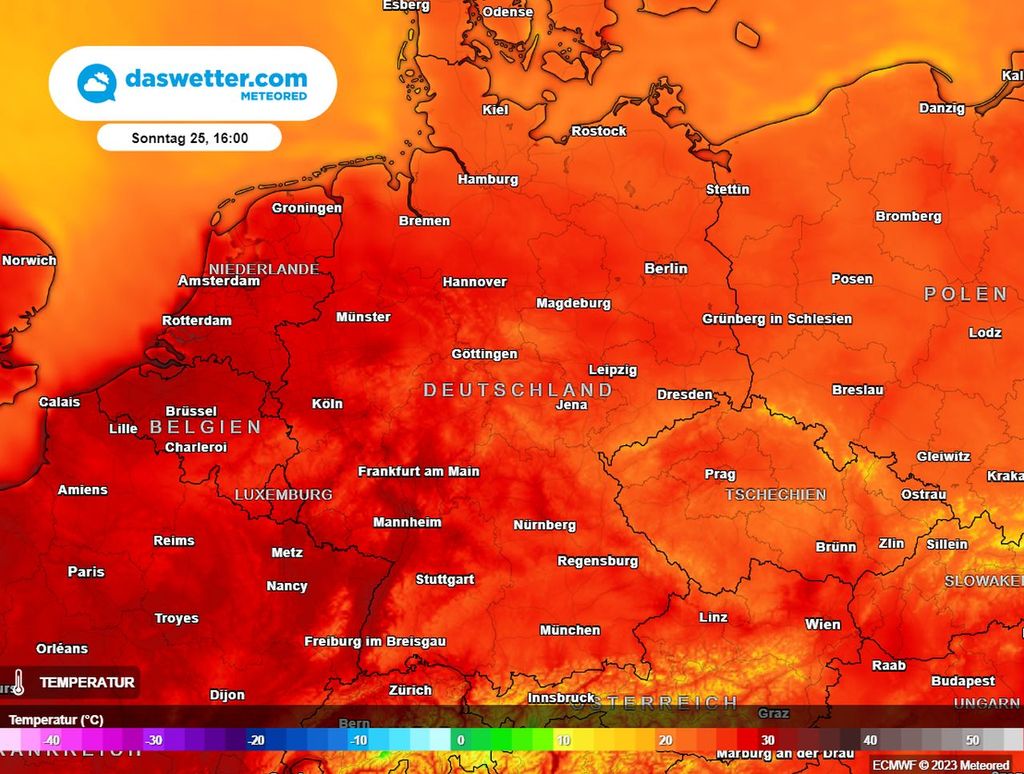 sonntag, deutschland, warm, badewetter