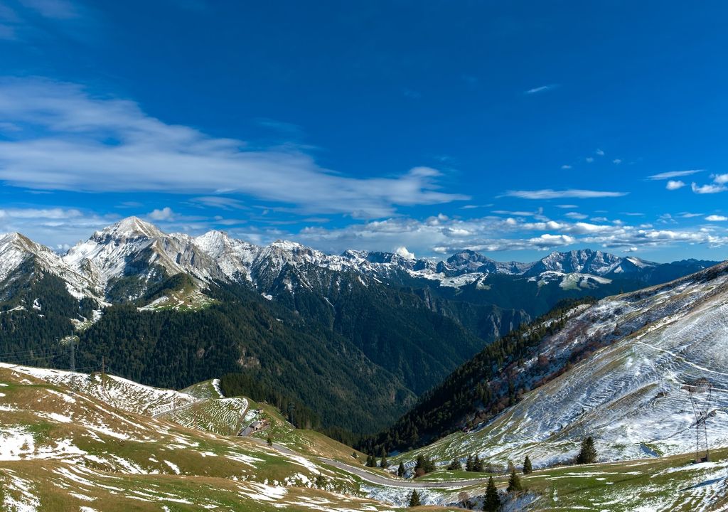 ab 1500 Höhenmetern gibt es den ersten Schnee in den Alpen