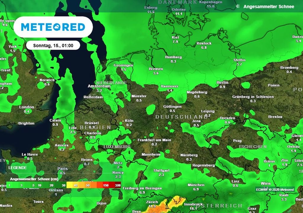 Am langen Fastnachtswochenende kippt die Wetterlage komplett. Bis Freitag ist es mild und nass, ab Samstag fällt dann sogar wieder Schnee bis ganz runter!