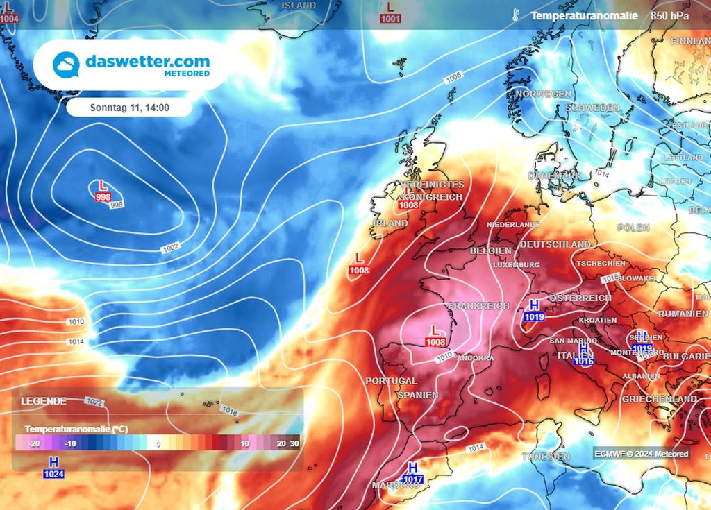 hoch, wirbelsturm, hitze
