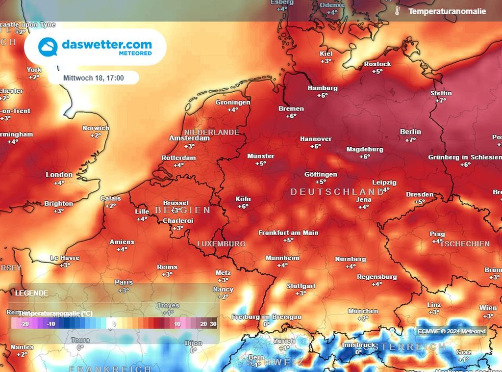 wärme, zu warm, deutschland