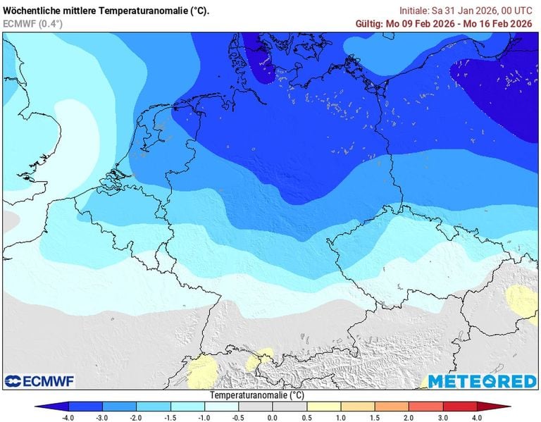 Wetterexperte nennt den 10. Februar als "Wetter-Schicksalstag": Kommt danach der K&auml;ltehammer?