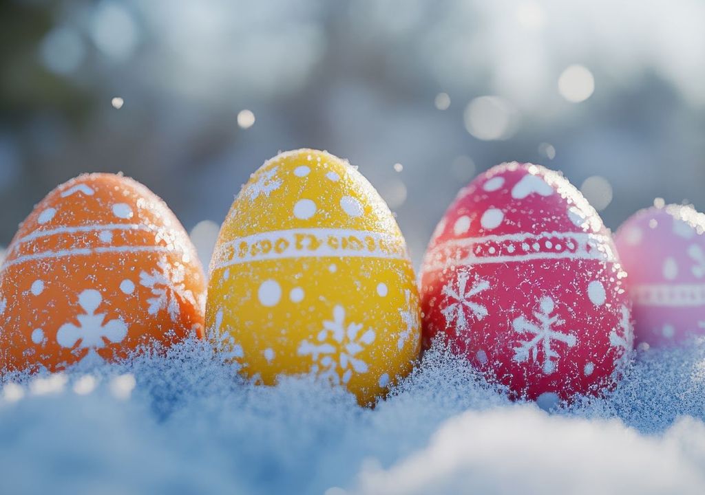schnee, wetter, ostern