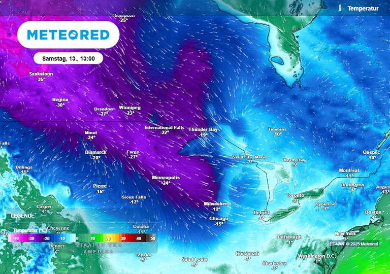 Wetterforscher schlagen Alarm: Kommt die eisige &ndash;20-Grad-K&auml;lte aus den USA nun wirklich auch zu uns nach Europa?